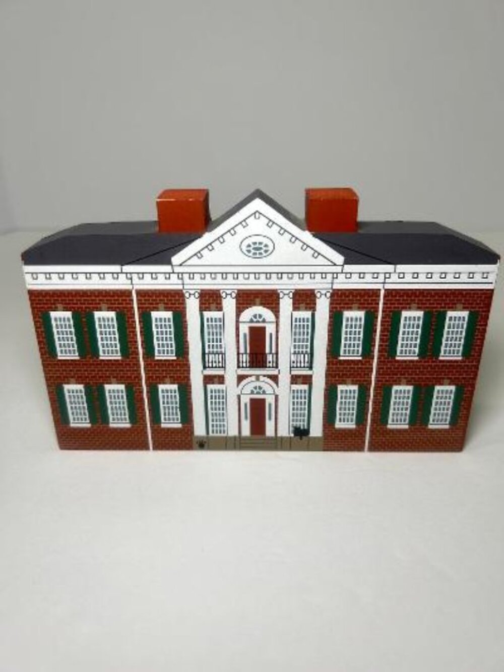 Vintage 1996 Cat’s Meow Village Wooden Building Southern Belles Series Auburn